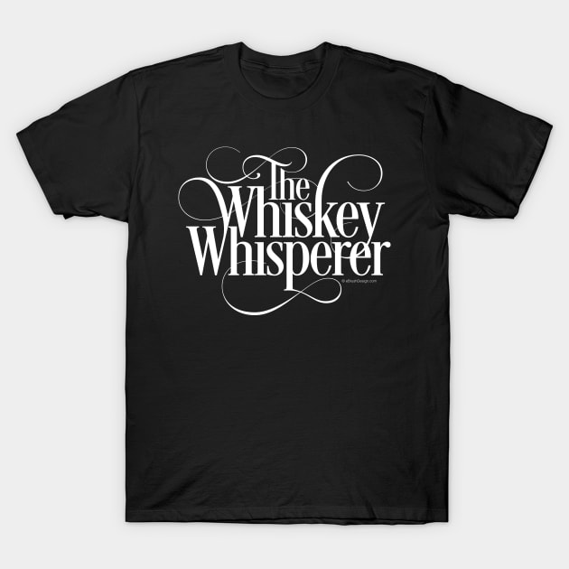 Whiskey Whisperer T-Shirt by eBrushDesign